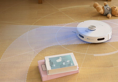Fshesë robotike EZVIZ CS-RE5SP-TWT2, vetëboshtim, navigim me lazer, e bardhë