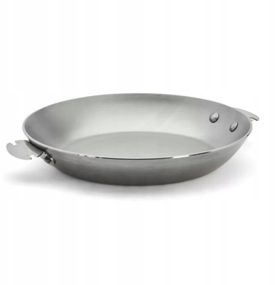 Tigan De Buyer Mineral B Loqy, 28 cm, çelik karboni, pa veshje jo ngjitëse