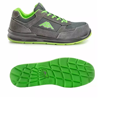 Atlete sigurie A-LOOK A, pa hekur, nr. 46, gri me jeshile