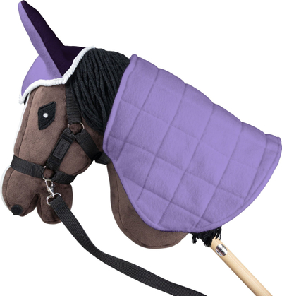 Batanije Foster Hobby Horse, poliestër, e rregullueshme, heather dhe plum