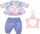 Rrobash pizhamash për kukullën Baby Annabell Sweet Dreams, komplet me 3 pjesë, me shumë ngjyra