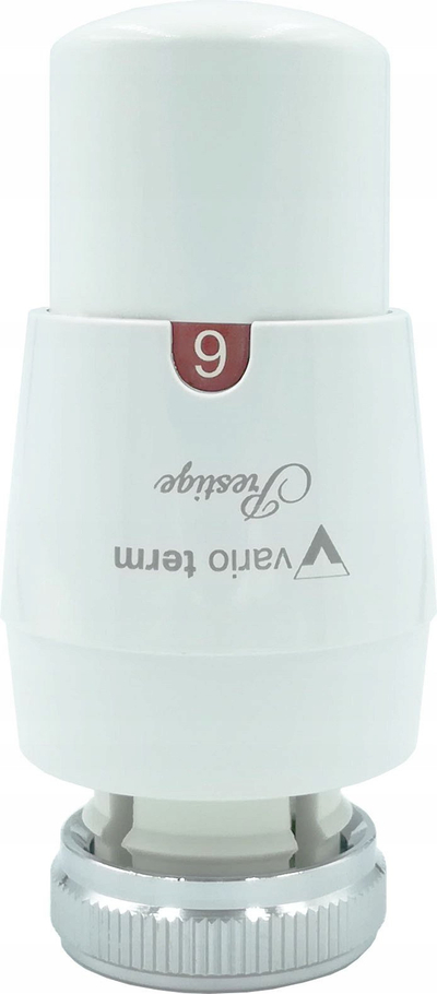 Термостатска глава Prestige GS.03 RTD, за радијатор Danfoss RTD, заштита од замрзнување, бела