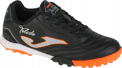 Këpucë futbolli Joma Toledo Jr 2401 TF, turf, lëkurë sintetike, nr 38, të zeza
