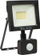 Reflektor LED me sensor lëvizjeje, 20W, IP65, i zi