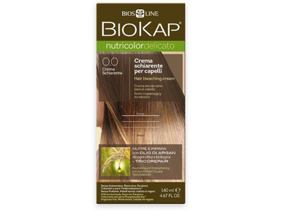 Боја за коса Biokap Nutricolor Delicato, сенка: 0,0 Осветлувач, 140 мл