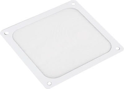 Filtër pluhuri për ventilator PC Silverstone FF143, magnetik, 140 mm, i bardhë