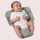 Ulëse për foshnje Ergobaby Original, 100% pambuk, për bartëse 360, gri