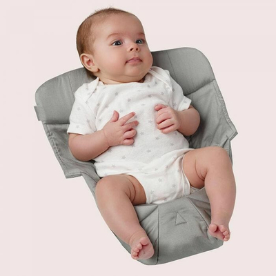 Ulëse për foshnje Ergobaby Original, 100% pambuk, për bartëse 360, gri