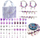 Set rruzullash Princess bead set 3174831_F, për bizhuteri, vjollcë