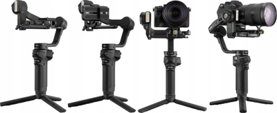 Stabilizator gimbal Zhiyun Weebill 3S Combo për kamera, i zi