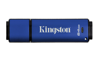 USB Kingston DataTraveler Vault Privacy 3.0, 64 GB, USB Type-A