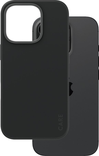 Mbulesë telefoni PanzerGlass CARE by Fashionable Case, MagSafe, iPhone 16 Pro, e zezë