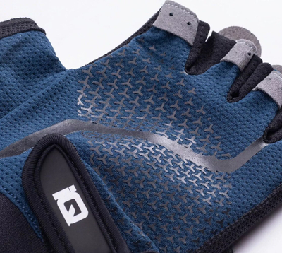Ракавици за теретана IQ Igone Gloves 92800595420, дишлива мрежа, затворање со леплива лента, црни