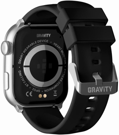 Smartwatch GRAViTY GT28-9 për goca, me rrip gome 22mm, IP68, rozë