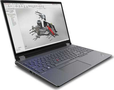 Laptop Lenovo ThinkPad P16 Gen 2, 16" WQXGA 165Hz, Core i7 32GB 1TB SSD, gri Storm