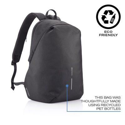 Shpinore anti-vjedhje XD Design Bobby Soft, 15.6", 16L, e zezë