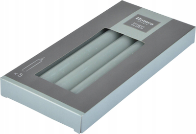 Set qirinjsh klasik pa aromë Homea, 5 copë, 20 cm, gri