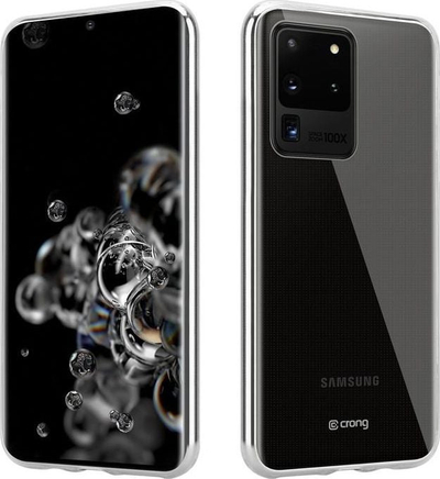 Këllëf telefoni Crong Crystal Slim Cover, Samsung Galaxy S20 Ultra, TPU, transparent