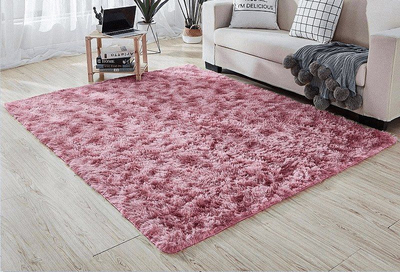 Tapet Strado Ombre Shaggy, 200x300 cm, push i gjatë, i kuq
