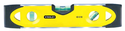 Магнетен либел Stanley TORPEDO 43-511, 25 cm, 3 вијали, жолт