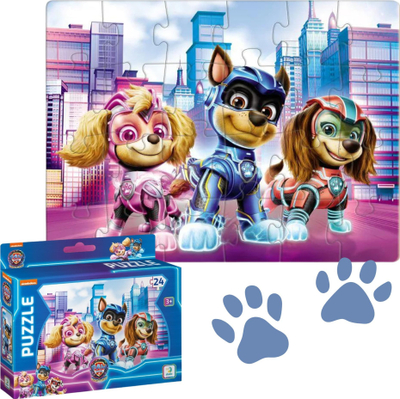 Puzzle Dodo PAW Patrol Together With Friends, 24 copa, shumëngjyrësh