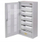 Kasetë modulare Uni System 550-1050-250 M, 6x25 module, metal, IP30