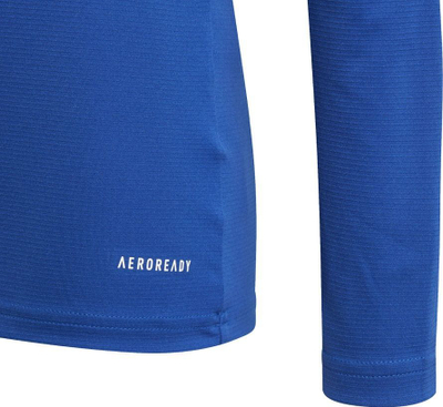 Bluzë sportive fëmijësh adidas Team Base Tee Jr GK9087, mëngë të gjata, AeroReady, blu