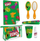Set kozmetik për kalamaj Crazy Dino, 6 pjesë, jeshil shumëngjyrësh