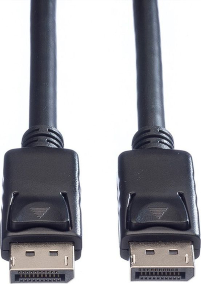 Kabllo DisplayPort ROLINE 11.04.5766, 10 m, DisplayPort në DisplayPort, i zi