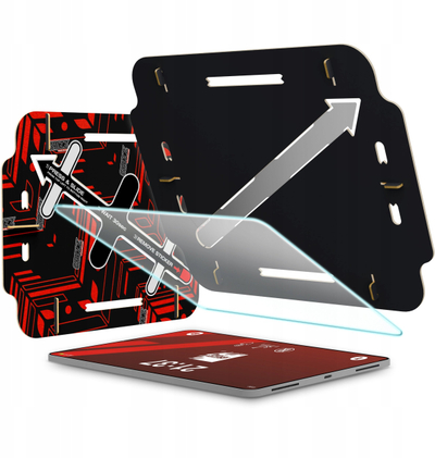 Заштитна фолија за екран Grizz MatteScreen Easy за iPad Air 11" M4, против отпечатоци од прсти, мат транспарентна