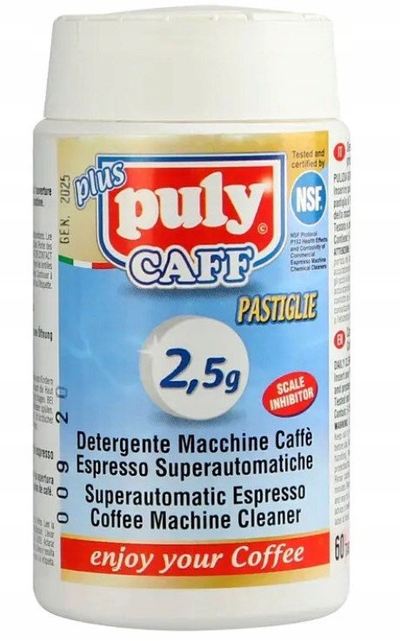 Tableta pastrimi për makinë kafeje Puly Caff, 60x2.5g, për ekspres