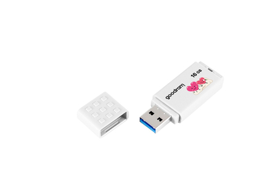 USB GoodRam UME3 Valentine, 16GB, USB 3.0, i bardhë