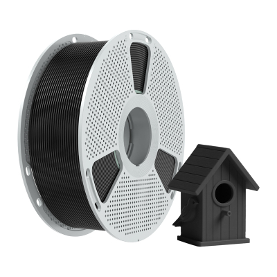 Filament 3D Sunlu ASA, 1.75mm, rrotullë 1kg, i zi