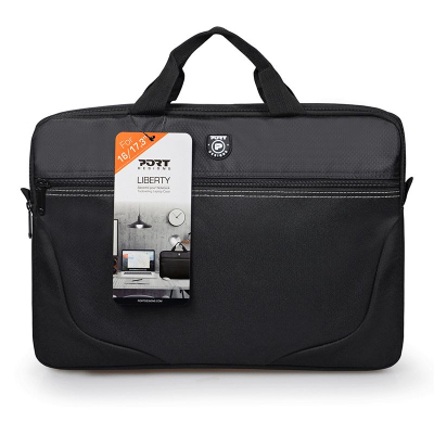 Çantë dore për laptop Port Designs LIBERTY III, 17.3", e zezë
