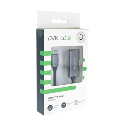 Dviced Type-C To HDMI Adapter, Grey