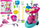 Set pastrimi lodër Leantoys Cleaning Set, me karrocë dhe fshesë me korrent, rozë me ngjyra