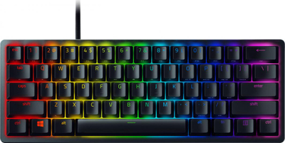 Tastierë Purple Switch Razer Huntsman Mini Purple Switch, USB, i zi
