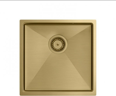 Lavaman kuzhine Quadron Paul Gold MF4444PVDBSG1_U, nën banak, çelik SteelQ PVD, ngjyrë ari
