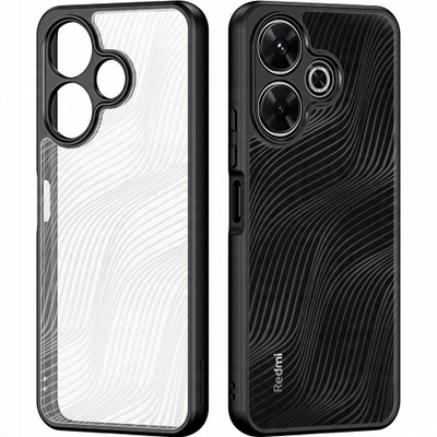 Kapak telefoni DUX DUCIS për Redmi 13 Note 13R Poco M6 4G M6 Plus 5G, shockproof, me efekt flowing, transparent