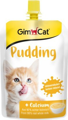 Puding për mace GimCat, 7x150g, me qumësht, i kremoz