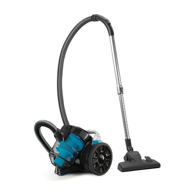 Fshesë me korent Black+Decker BXVML701E, 2L, pa qese, blu e zezë