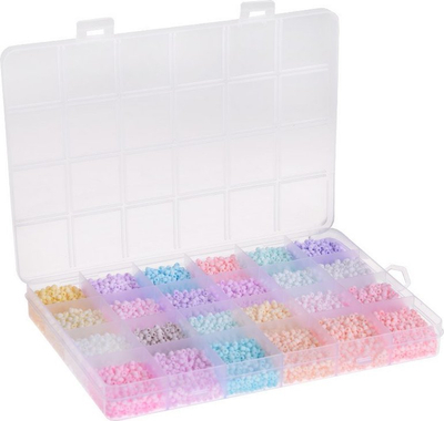 Set rruazash pastel ZA5336, 24 ngjyra, për byzylykë shoqërie