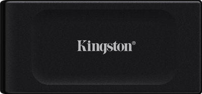 Надворешен цврст диск Kingston XS1000, 2TB, USB-C 3.2, црн