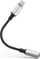 Adapter audio InLine Lightning në Jack 3.5mm, me kabëll najloni, argjendtë