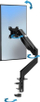 Држач за монитор Esperanza ERW019, 17" 27", метален за маса, црн