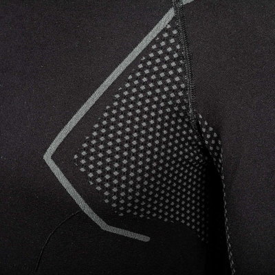 Термоактивна блуза Alpinus Active Base Layer GT43189, мажи, M, црна со сива