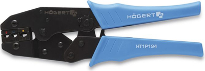 Pinca për krimpim Högert Technik HT1P194, 0.5-6mm², 220mm, blu