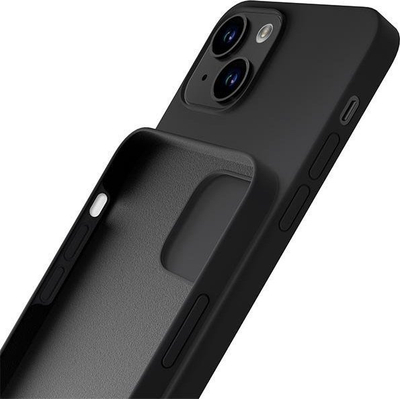 Kllëf telefoni 3MK Silicone Case për iPhone 13 Mini, silikon, 5.4", i zi