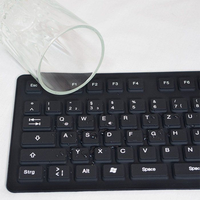 Tastierë LogiLink Flexible, me kabllo, DE, e zezë