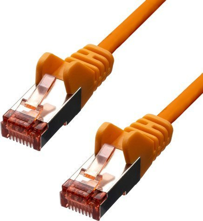 Kabllo rrjeti ProXtend F/UTP CAT6, 10m, portokalli